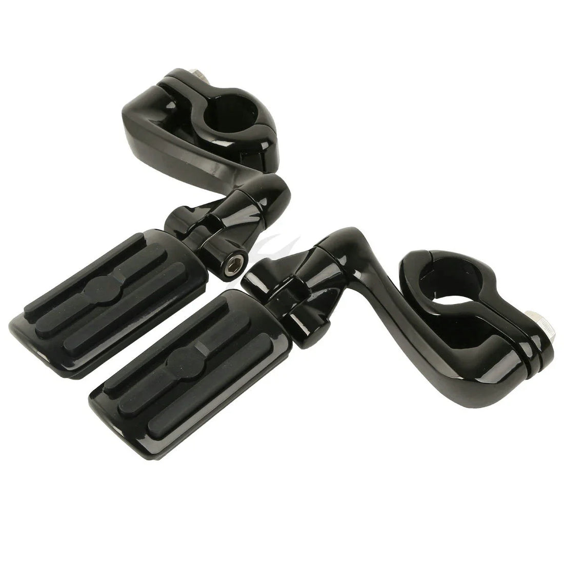 32mm Engine Guard Highway 360 Degree Adjustable Male Mount Kit Footpeg Foot Pegs