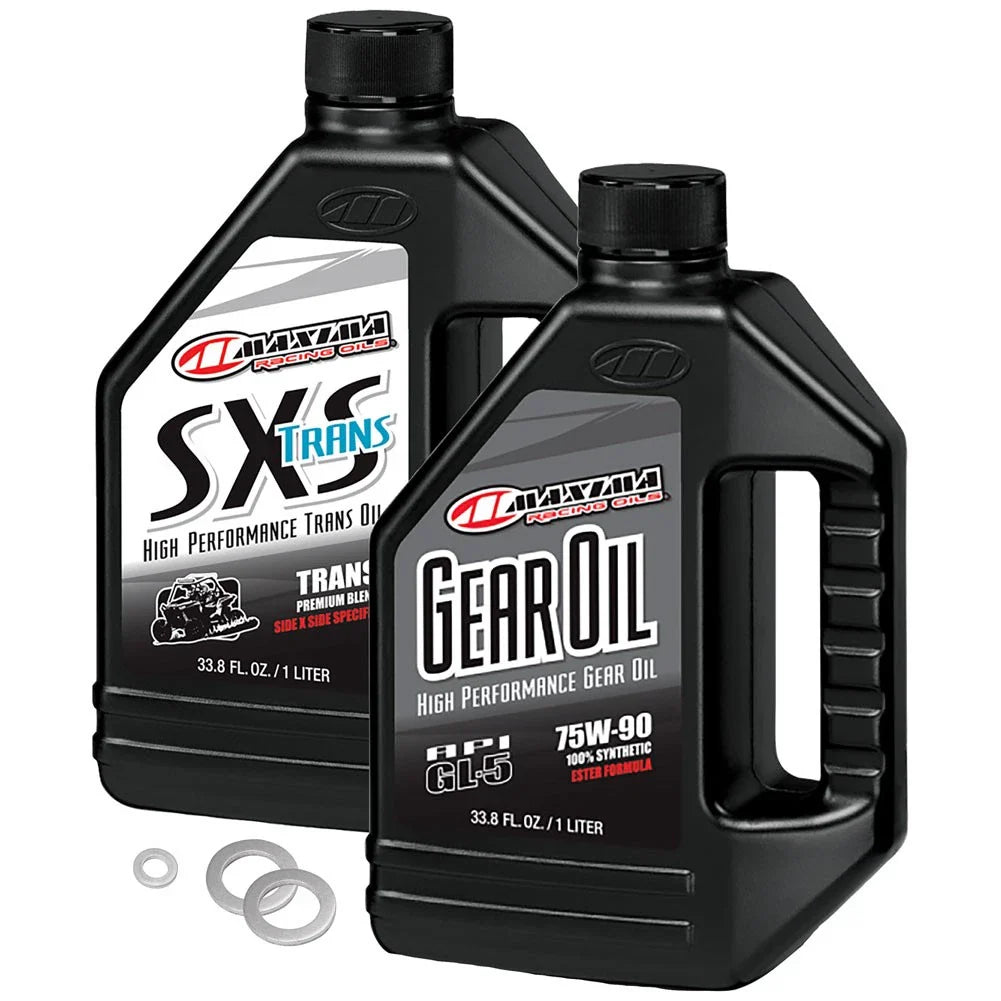 Tusk 204-412-01466e6a-aaf089 Drivetrain Oil Change Kit with Maxima Oil