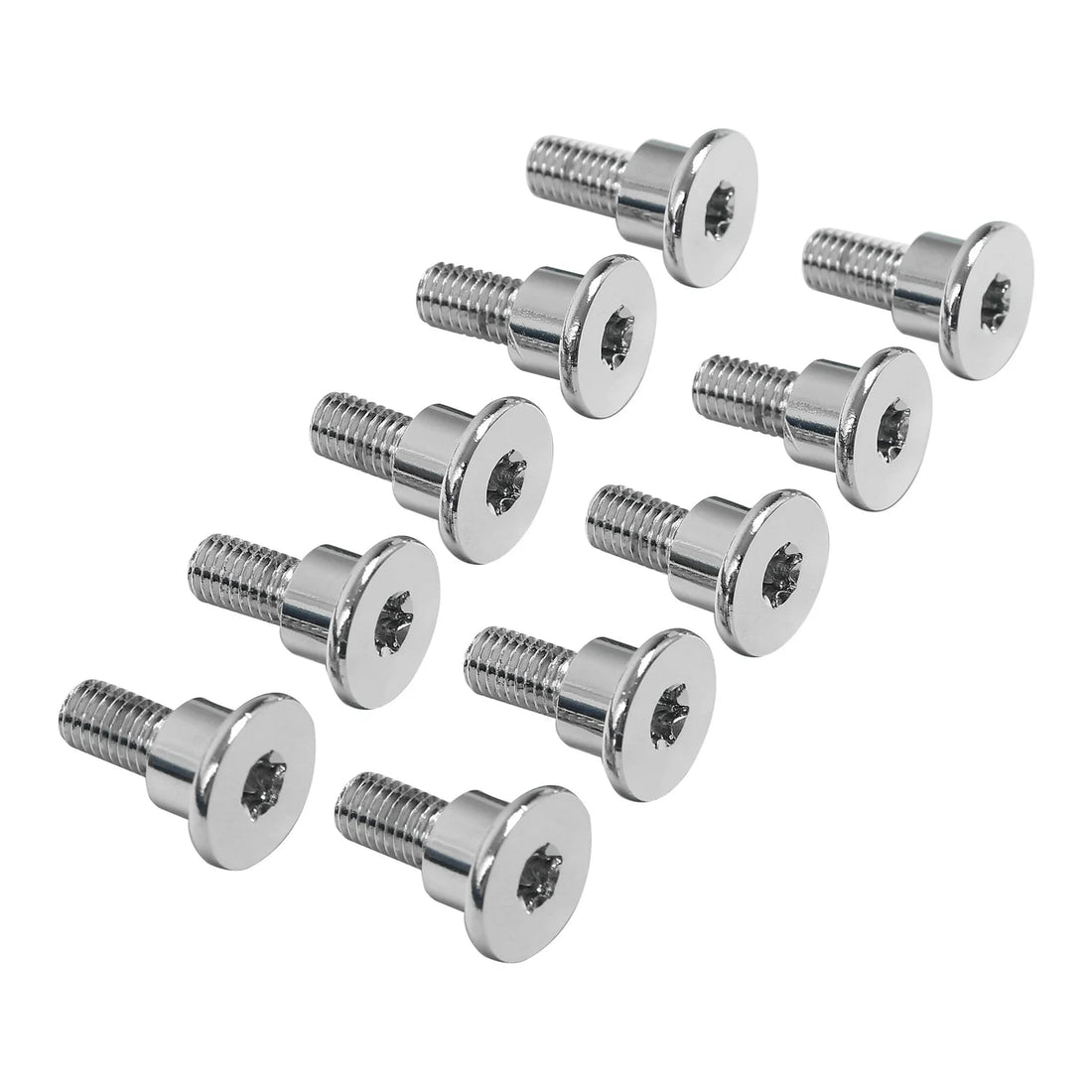 10PCS Front Brake Rotor Bolts Fit For Harley Street Electra Road Glide 2014-2023