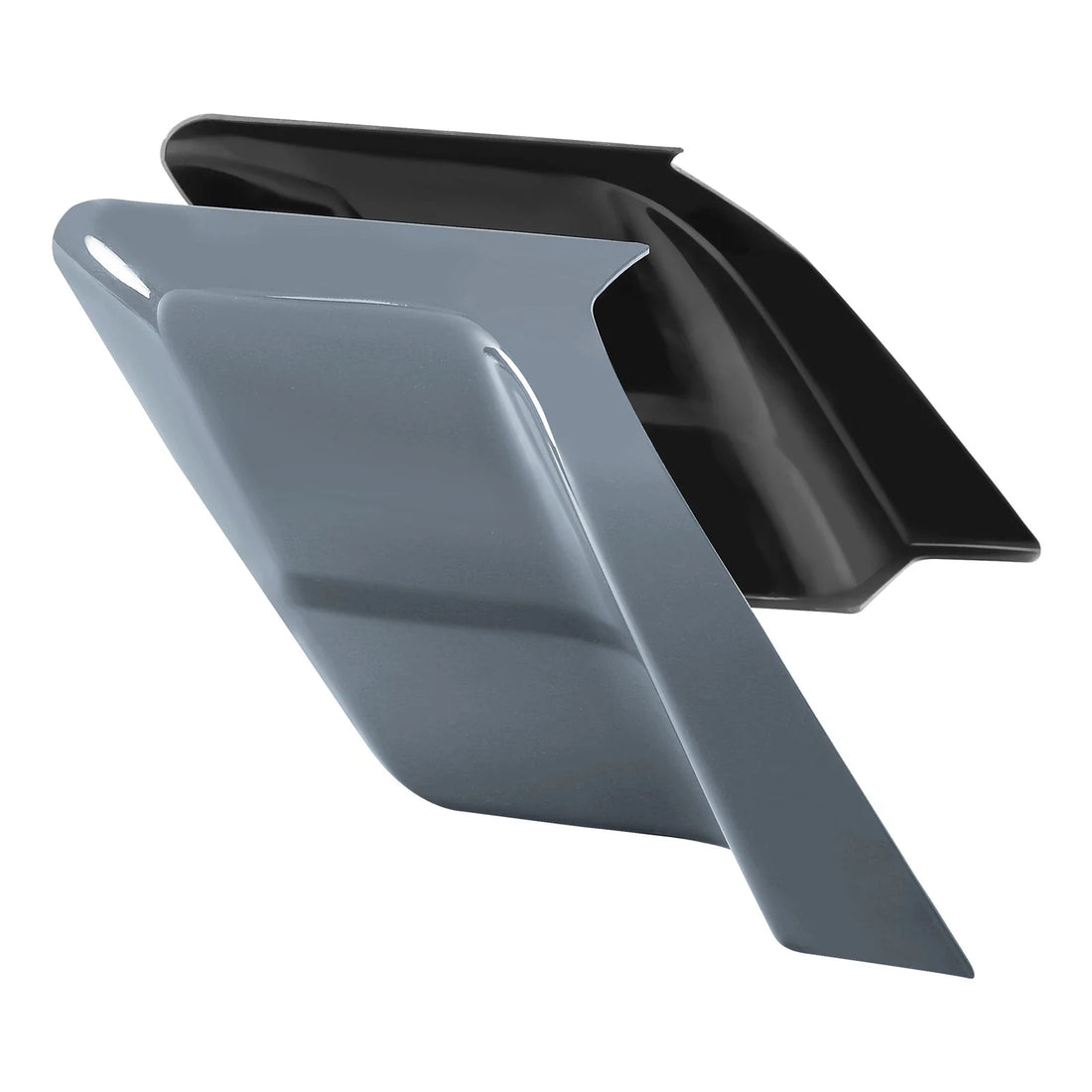 Stretched Side Cover Panel Fit For Harley Electra Glide Flht 14-23 Gunship Gray