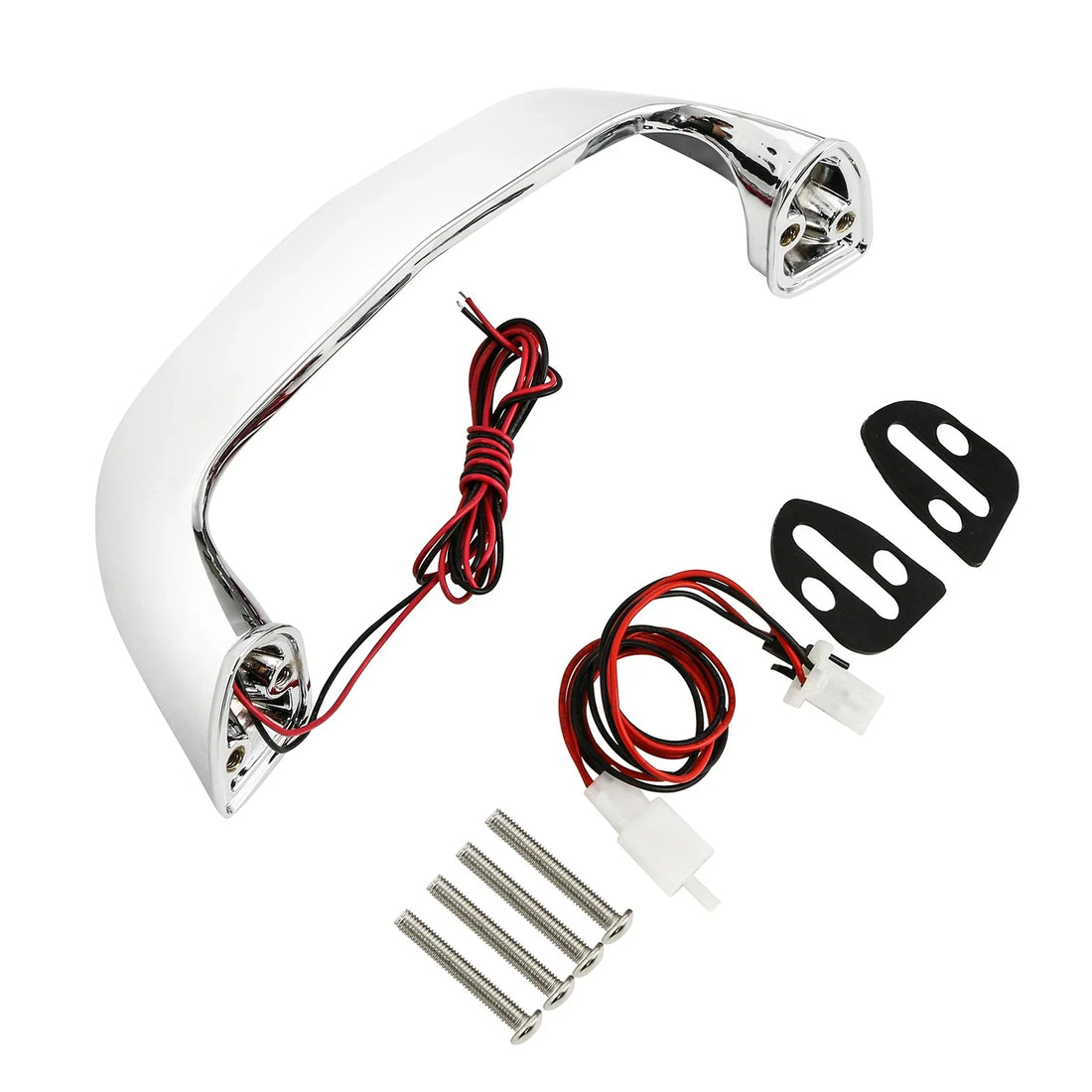 Rear Trunk Handle Light LED Fit For Honda Goldwing GL1800 1800 2001-2017 Chrome