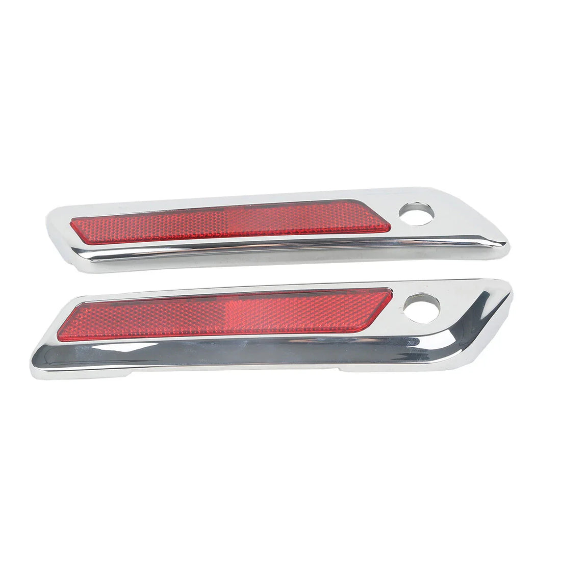 Chrome Saddlebag Hinge Latch Covers For Harley Touring Flhx Flhr Fltrx 2014-2023