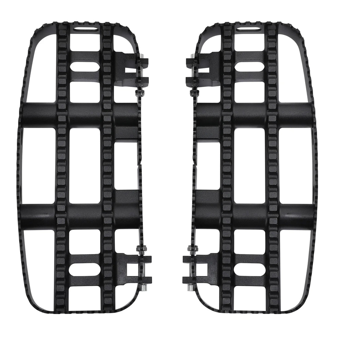 Black Driver Floorboard Footboard Fit For Harley Touring Electra Glide 2014-2024
