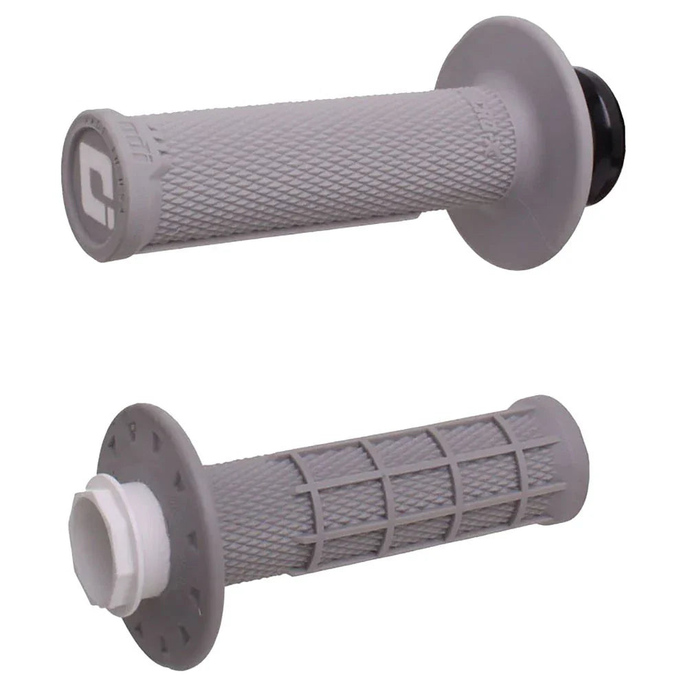 Odi Micro-X Half-Waffle V2 Lock-On Grips Grey - Soft Compound For KTM SX-E 5