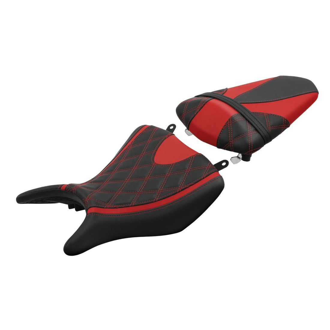 Driver Passenger Seat Fit For 2015-2024 Yamaha Yzf R3 Black+Red