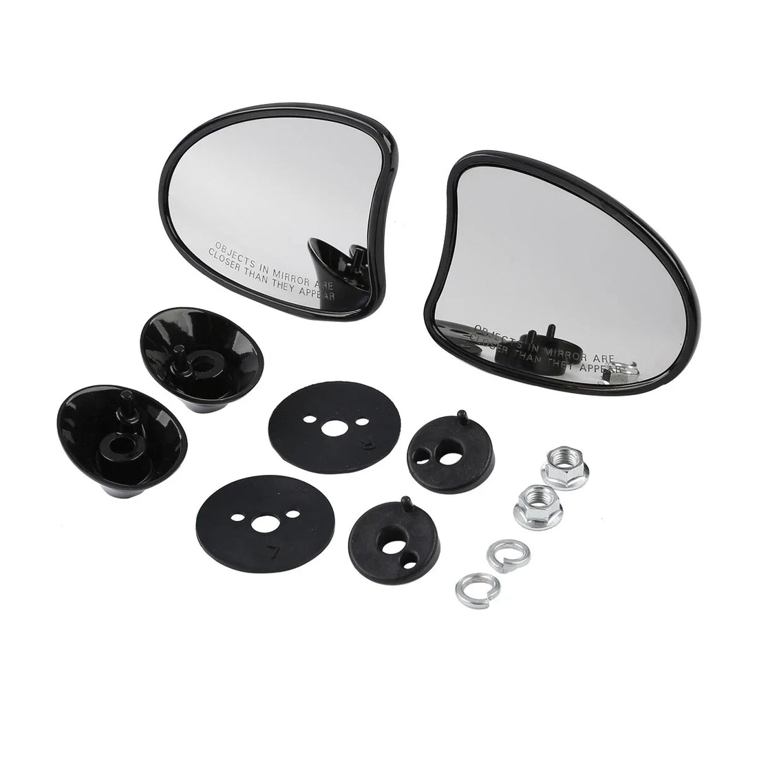 Tapered Fairing Mount Mirrors Fit for Harley Electra Glide Street Glide 14-23