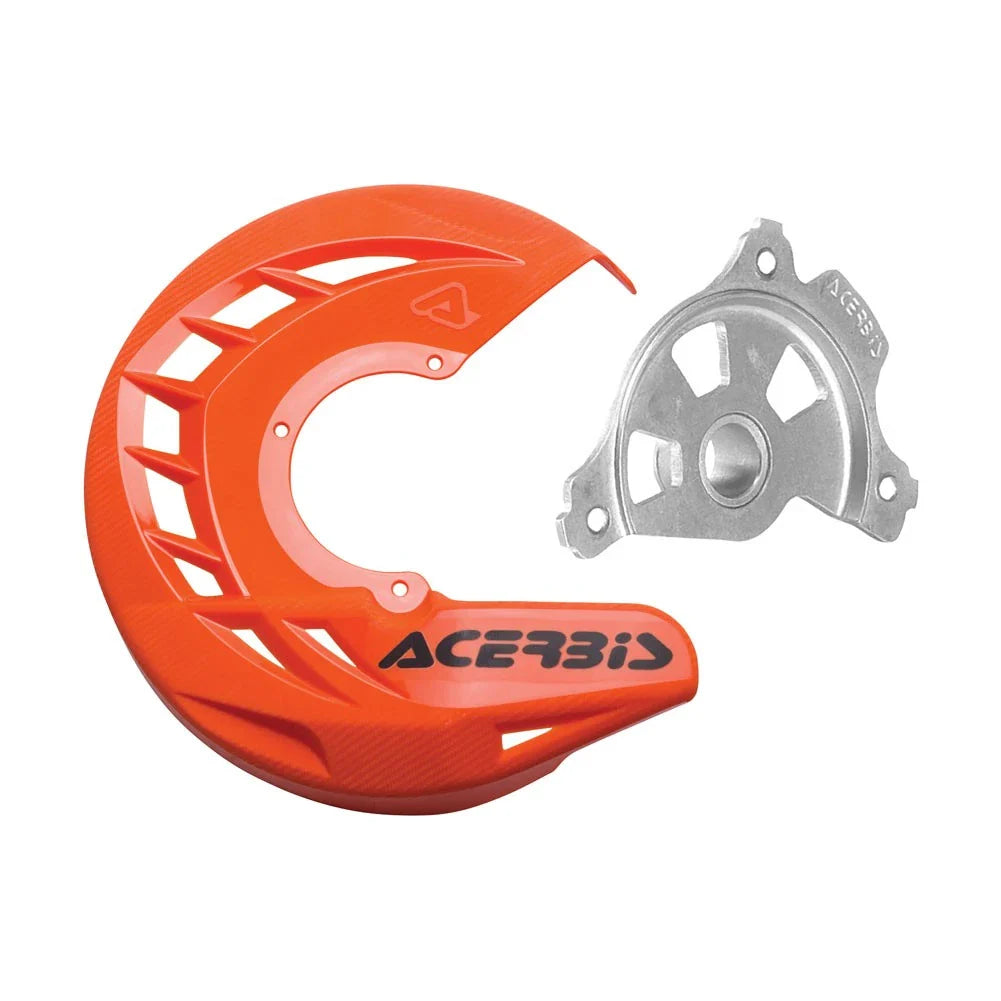 Acerbis X-Brake Front Disc Cover with Mounting Kit Orange For KTM 450 SX-F