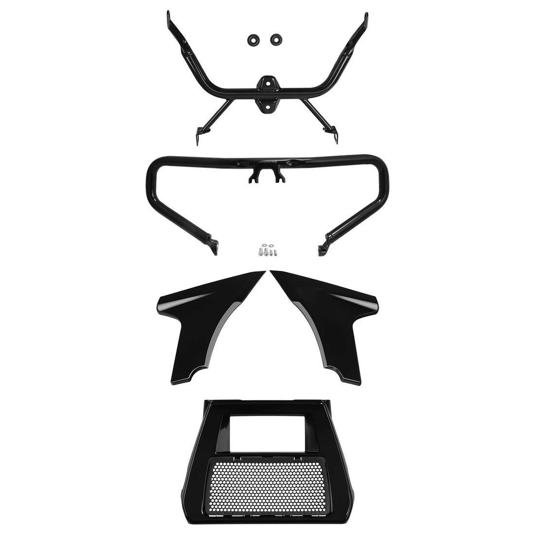 Engine Guard Fairing Bracket Panels Spoiler Fit For Harley Cvo Road Glide 23-26