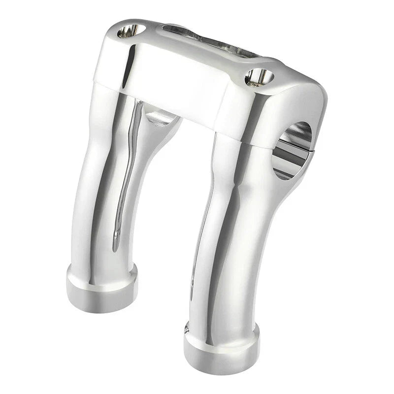 4" Handlebar Riser 1 1/4" Top Clamp Fit For Harley Softail Street Bob 2018-2024