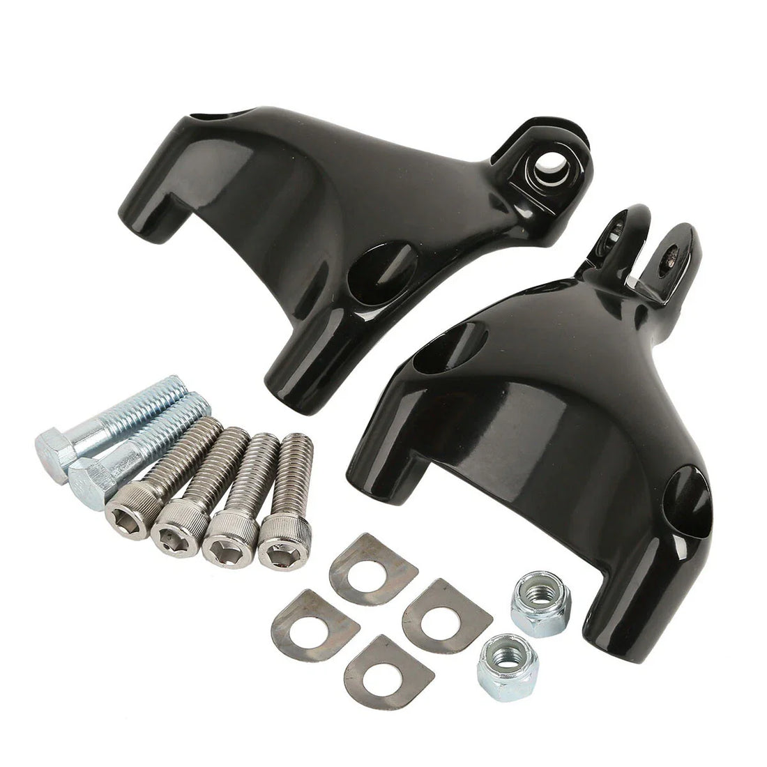 Rear Passenger Foot Pegs Mount Fit For Harley Sportster XL883 1200 2004-2013