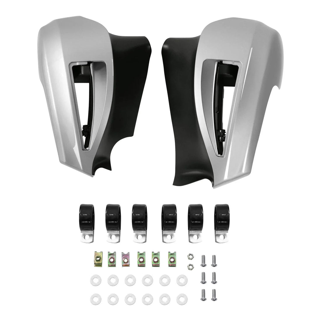 Lower Vented Fairings Fit For Indian Chieftain 2019-24 Silver Quartz Metallic
