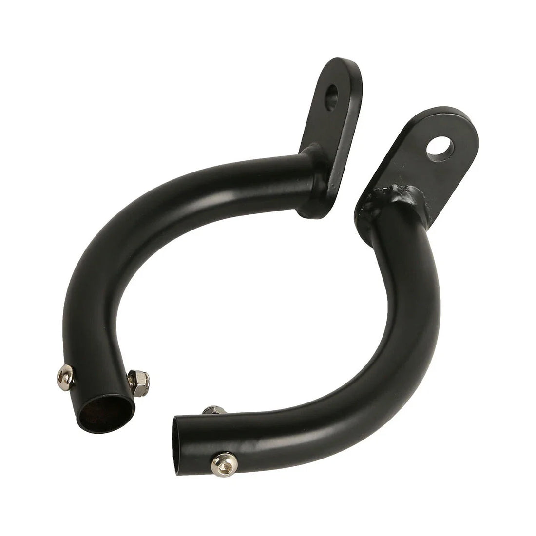 Black Saddlebags Guard Support Bracket Fit For Harley Touring 1997-08