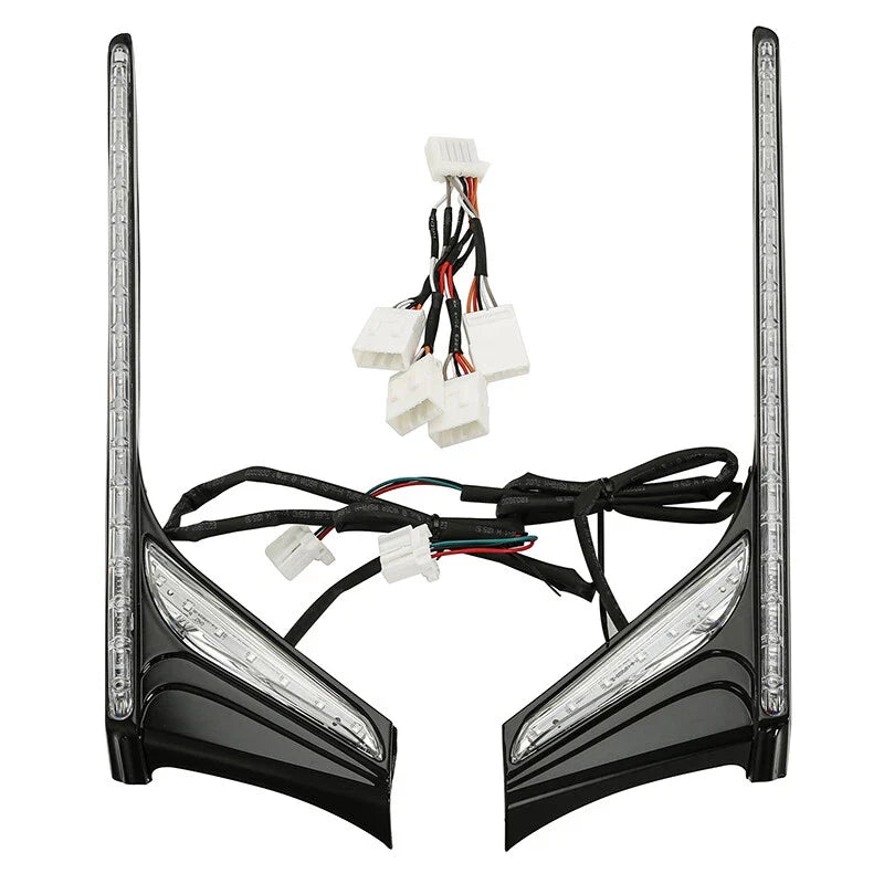 Rear Vertical LED Light Strips Fit For Honda Goldwing 1800 2012-2017 F6B 2013-17