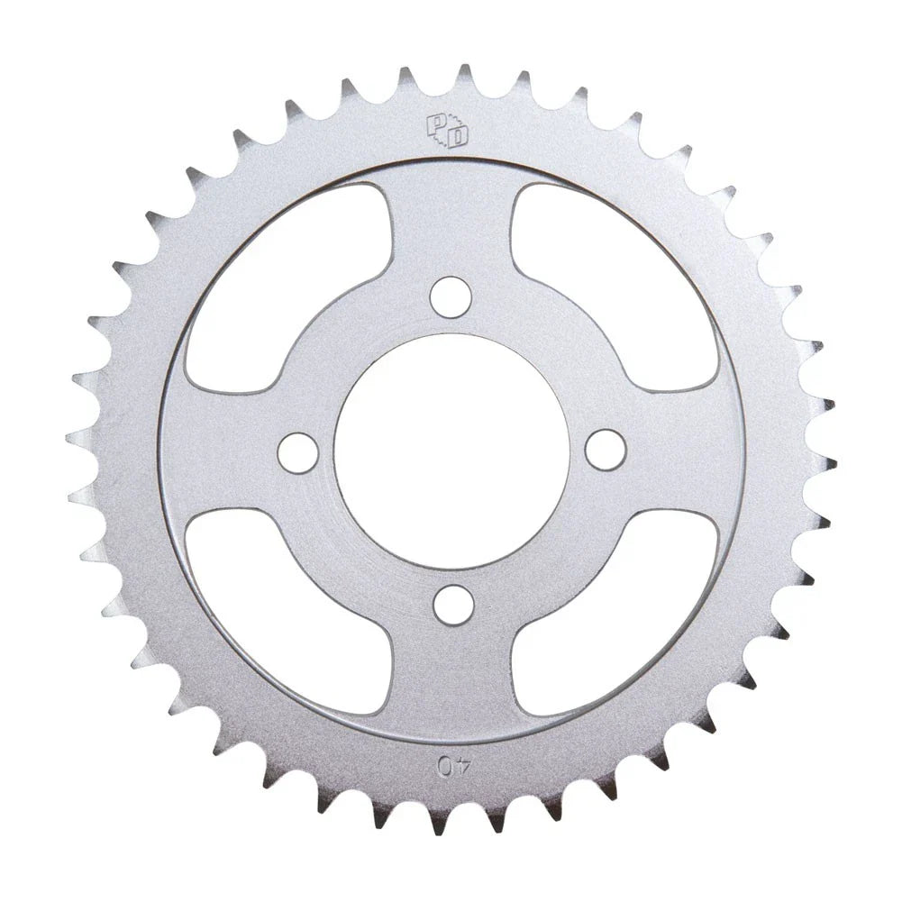 Primary Drive Rear Steel Sprocket 40 Tooth Silver For Kawasaki Kfx 400 2003-2006