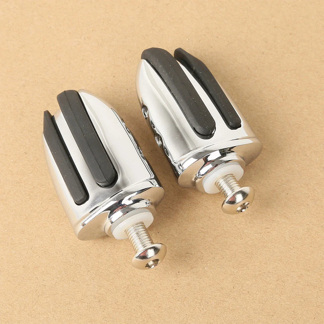2PCS Pilot Shifter Peg Pegs Fit For Harley Electra Street Road King Glide Chrome