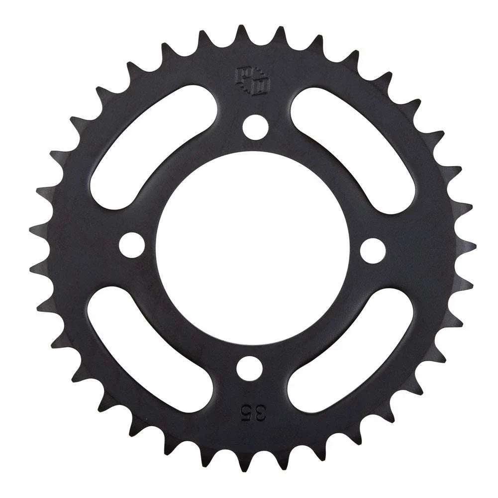 Primary Drive Rear Steel Sprocket 35 Tooth Black For Yamaha TTR90 2000-2003