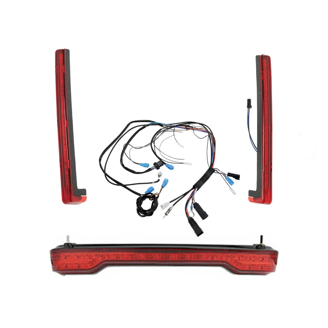 Brake Turn Tail Side Lights Wiring Harness Fit For Harley Touring 14-24