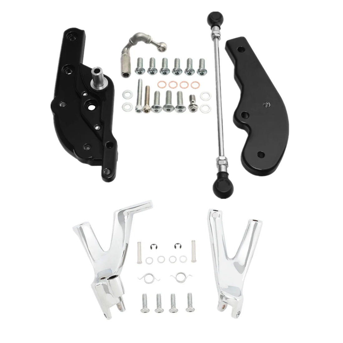 Extended Reach Forward Control & Mount Fit For Harley Fat Bob Fxfb Fxfbs 18-25