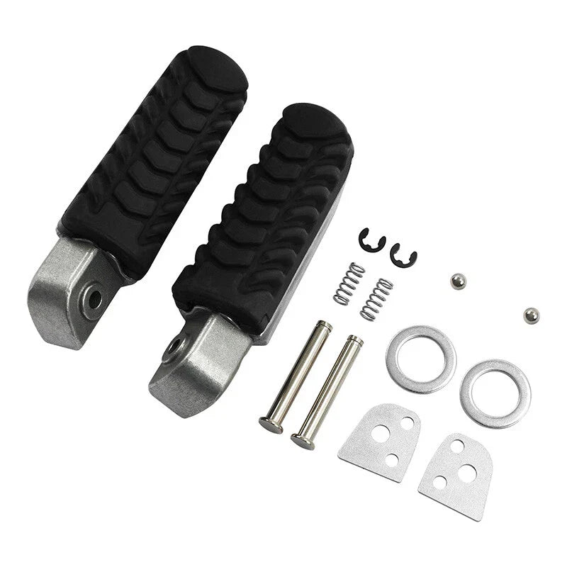 Rear Passenger Footpegs Pegs Footrests Fit For Kawasaki Z650 Ninja 650 2017-2023