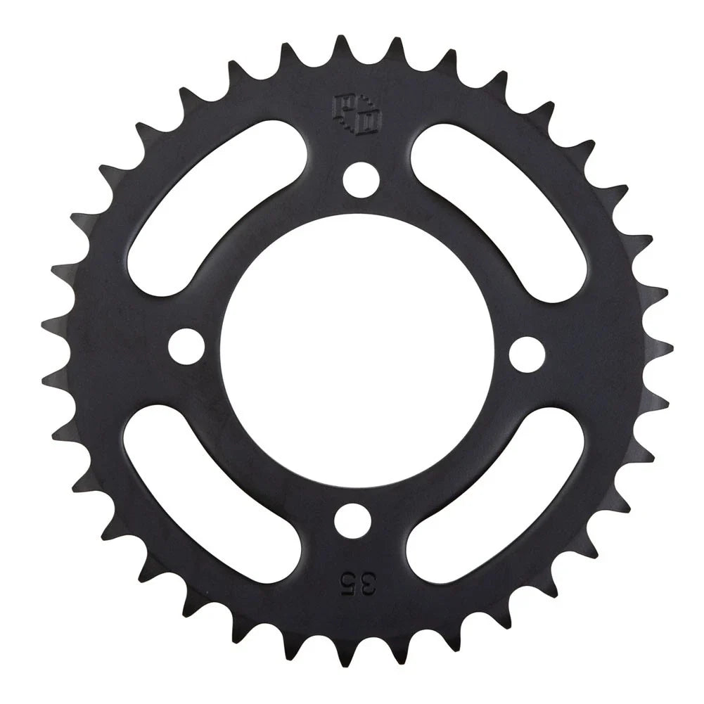 Primary Drive Rear Steel Sprocket 35 Tooth Black For Yamaha Ttr 110E 2008-09