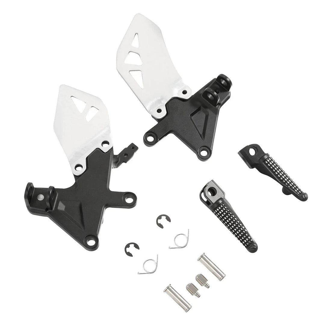 Driver Footpegs Foot Pegs Brackets Fit For Kawasaki Ninja ZX10R ZX 10R 2011-2020