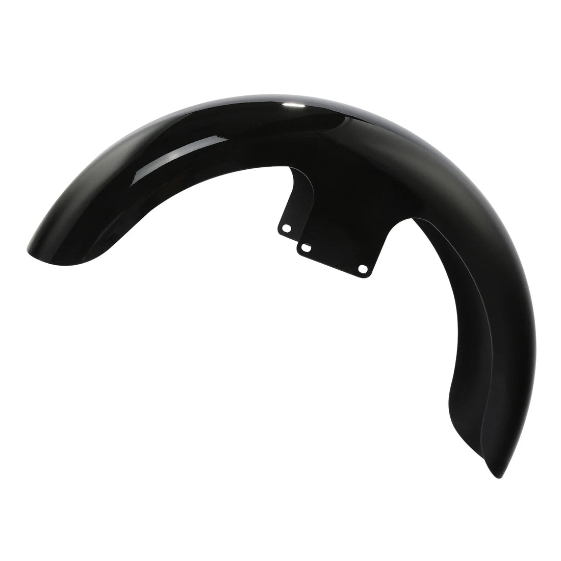 Vivid Black 23" Wrap Front Fender Fit For Harley Touring Road Street Glide 14-23
