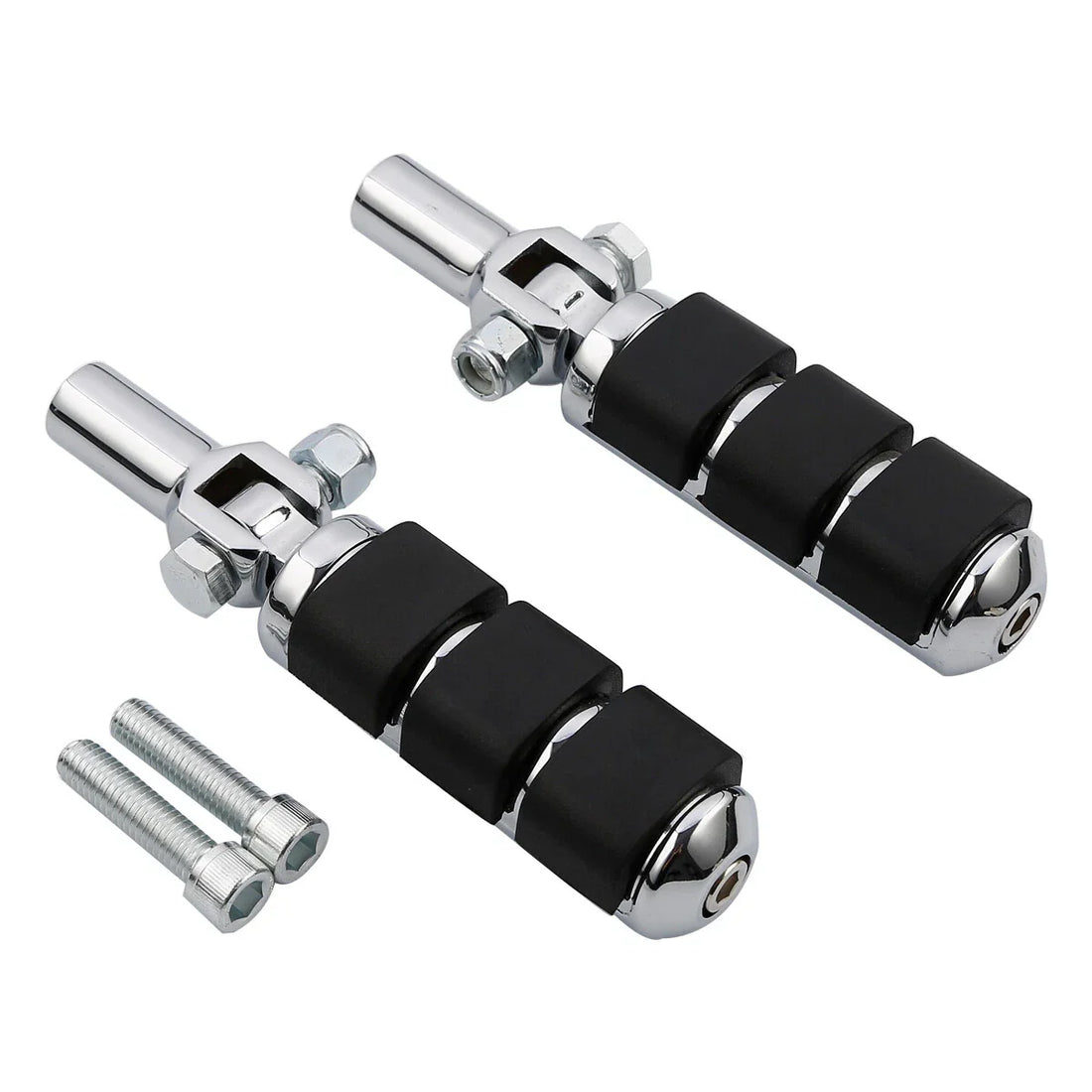 Rear Passenger Footpegs Footrests Mount Fit For Harley Softail Fatboy 2000-2006