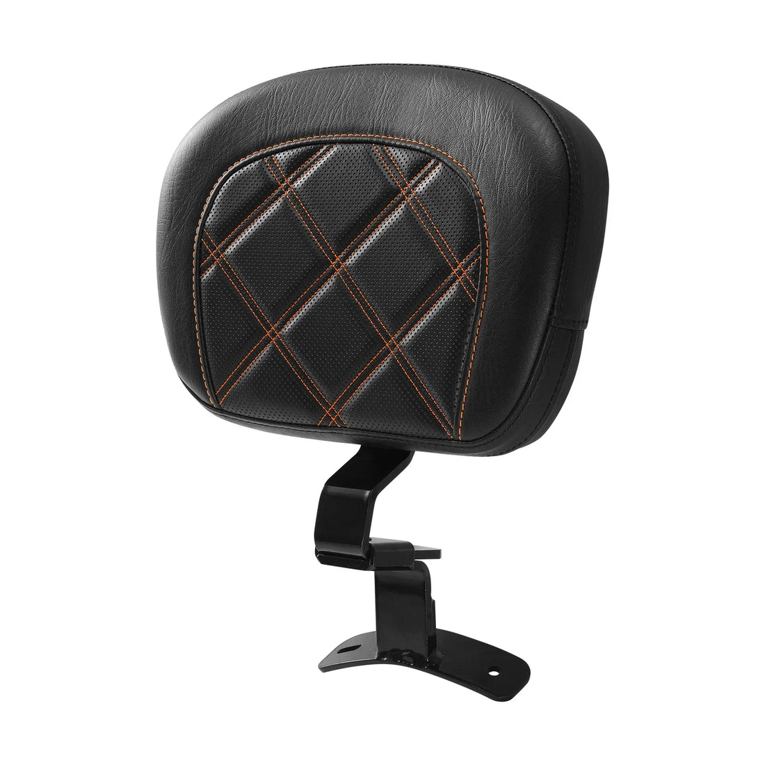 Front Driver Rider Backrest Pad Fit For Harley Street Road Glide 2009-2023 Black