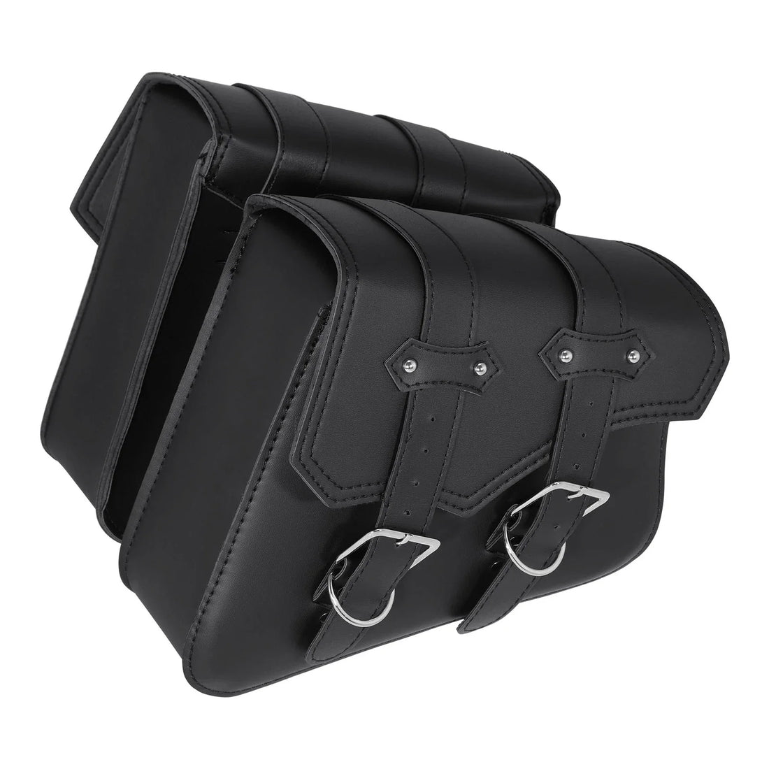 Black Saddlebags Luggage Bag Fit For Harley Davidson Sportster XL883 1200 Models