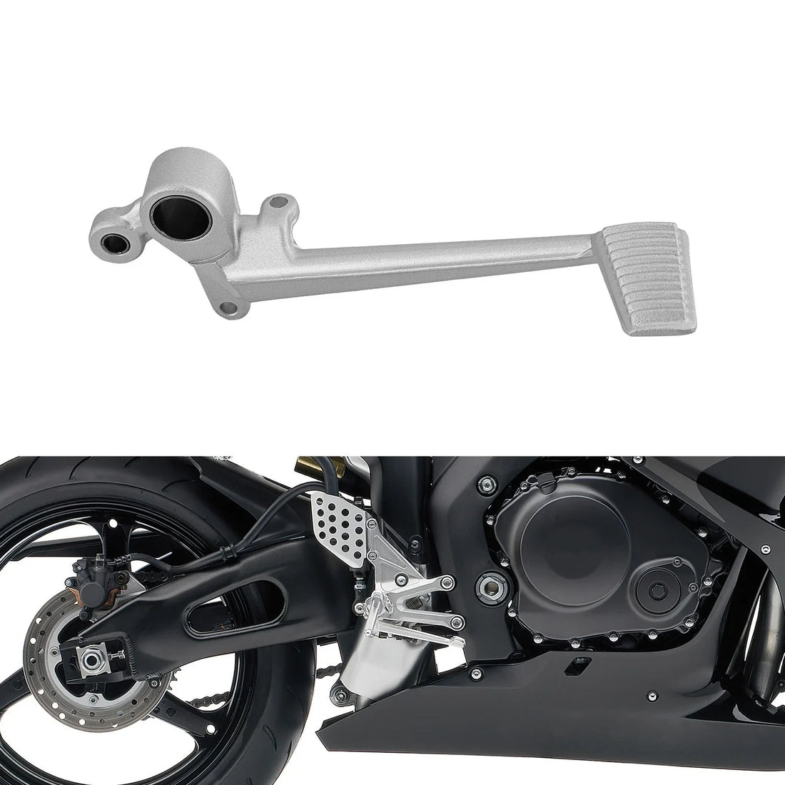 Rear Brake Lever Pedal Fit For Honda Cbr 1000RR CBR1000RR 2004-2007 Aluminum