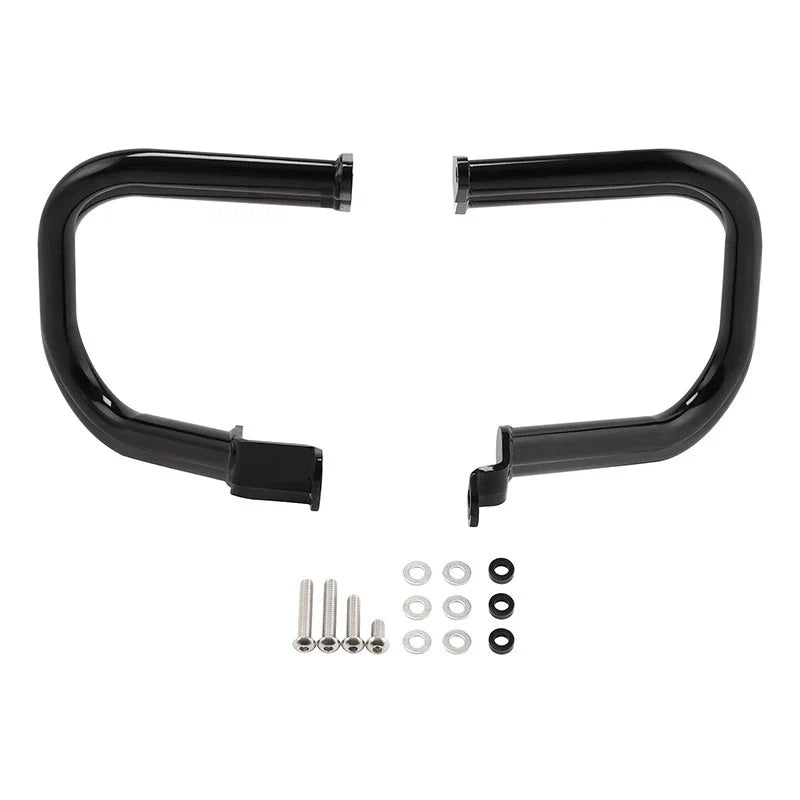 Saddlebag Support Guards Fit For Harley Low Rider S ST Street Bob 2018-24 Black