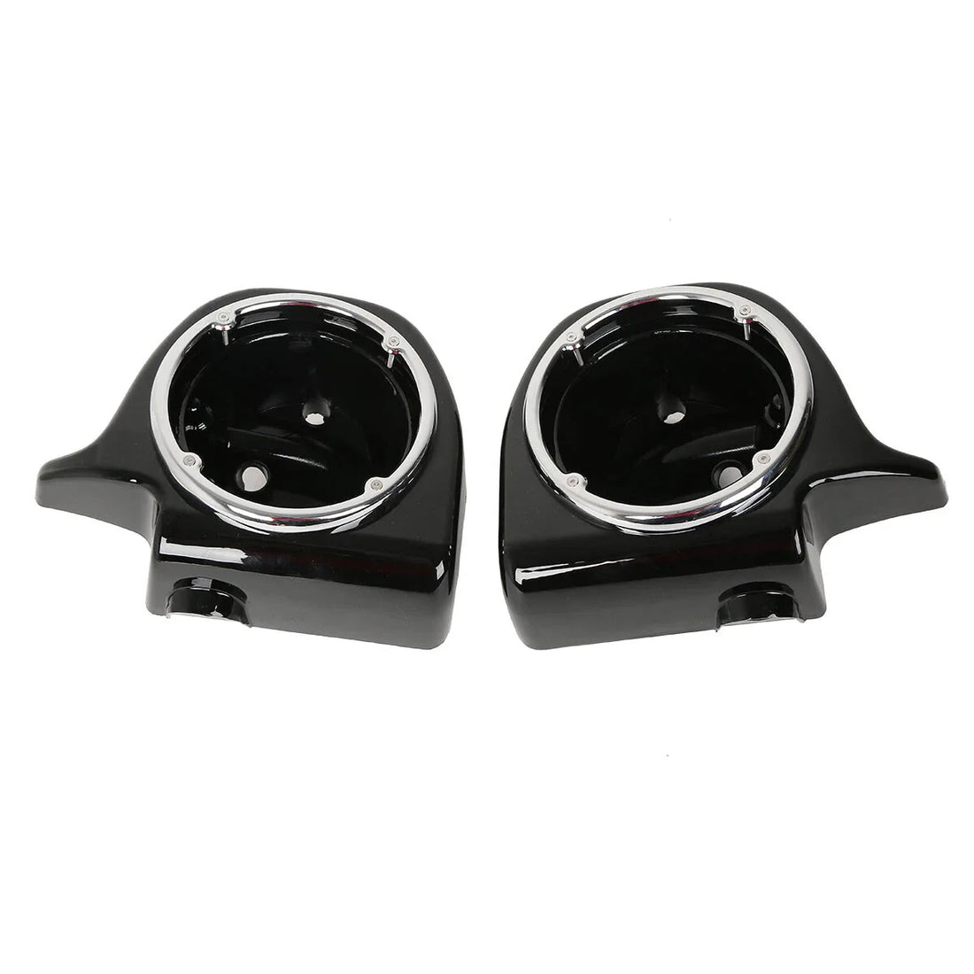 6.5" Speaker Pods Lower Vented Fairings Fit For Harley Street Glide 1983-2013 12