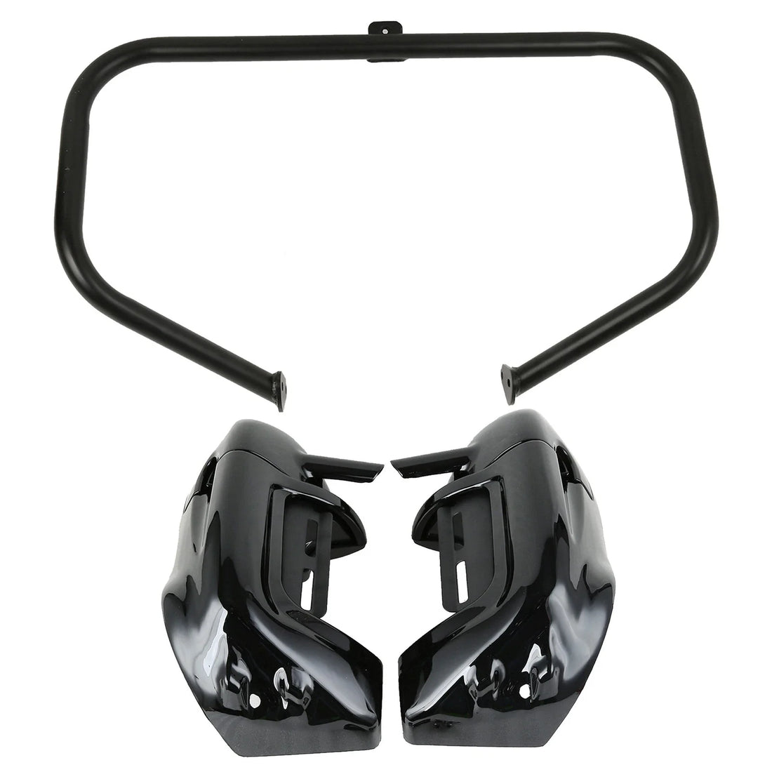 Lower Vented Leg Fairing & Engine Crash Bar Fit For Harley Road Glide 1997-2008