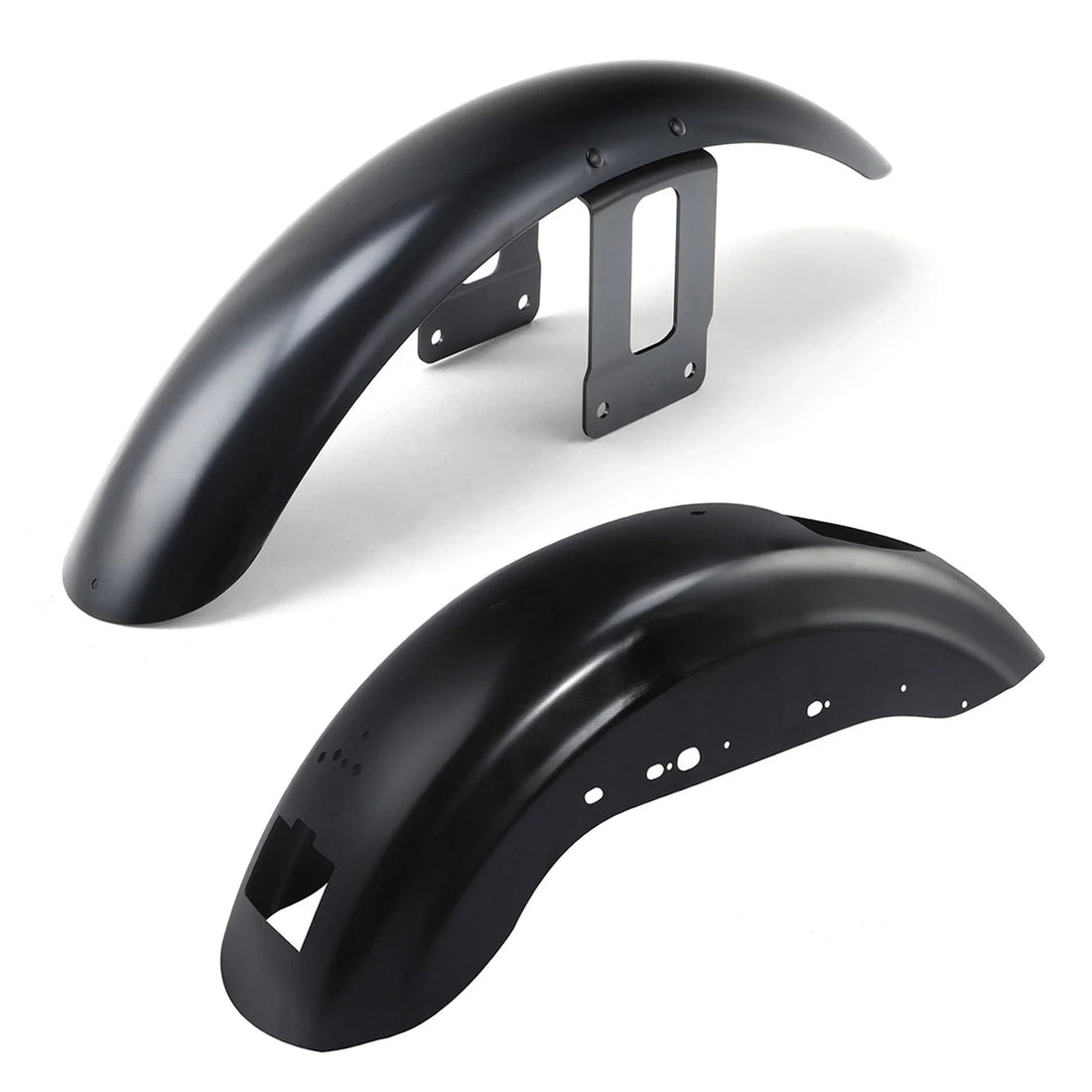Unpainted Black Front & Rear Fenders Fit For Harley Sportster 883 1200 2007-2009