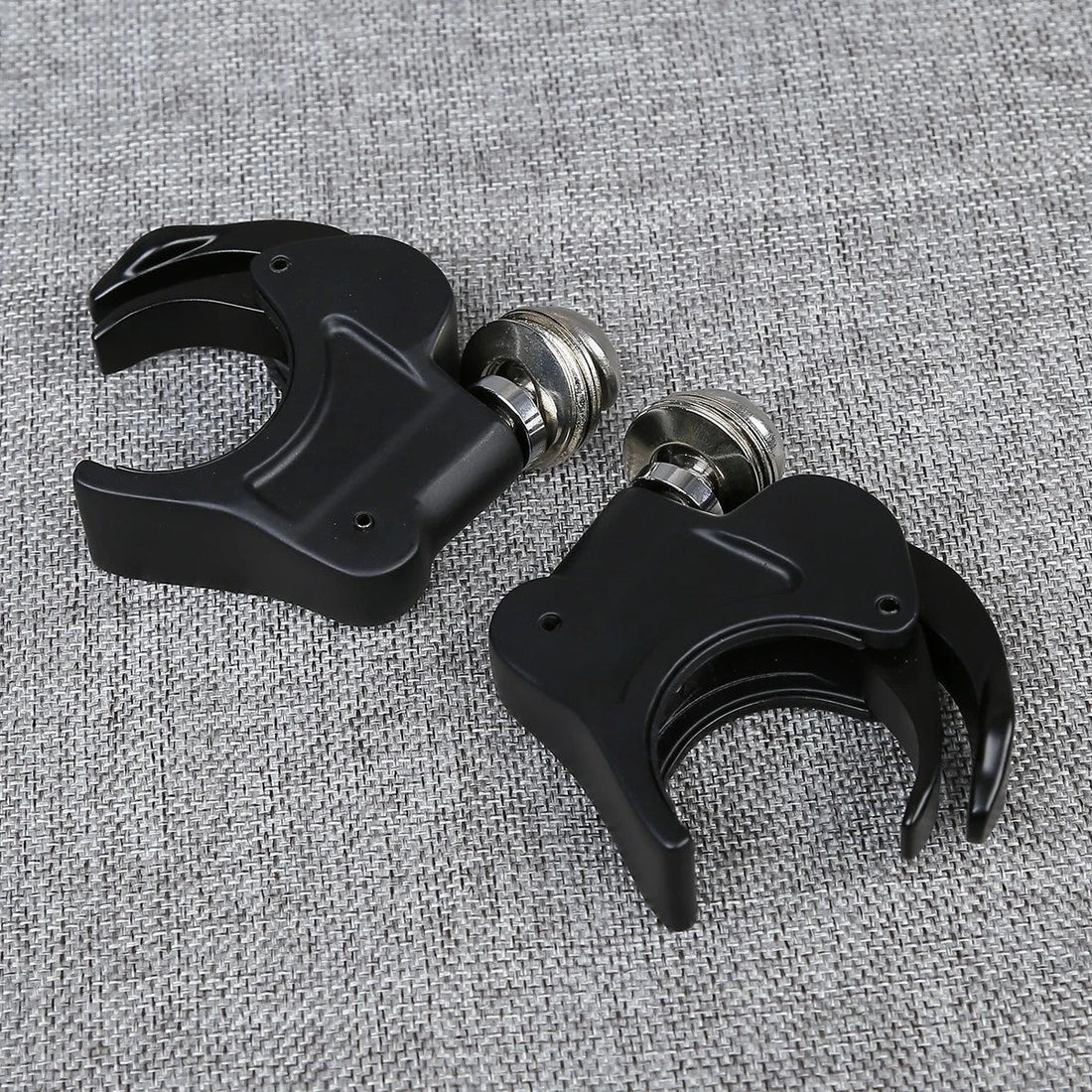 2x Quick Release Wind Shield Clamp 41mm Fit For Harley Dyna Wide Glide 1993-2005
