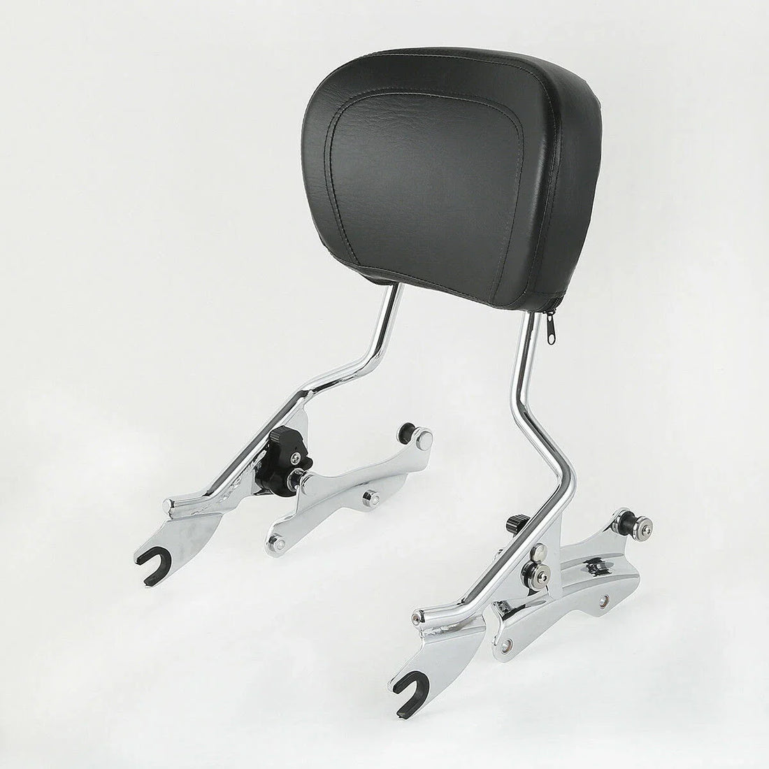 Chrome 4 Point Docking Kit Backrest Sissy Bar Pad Fit For Harley Touring 14-2023