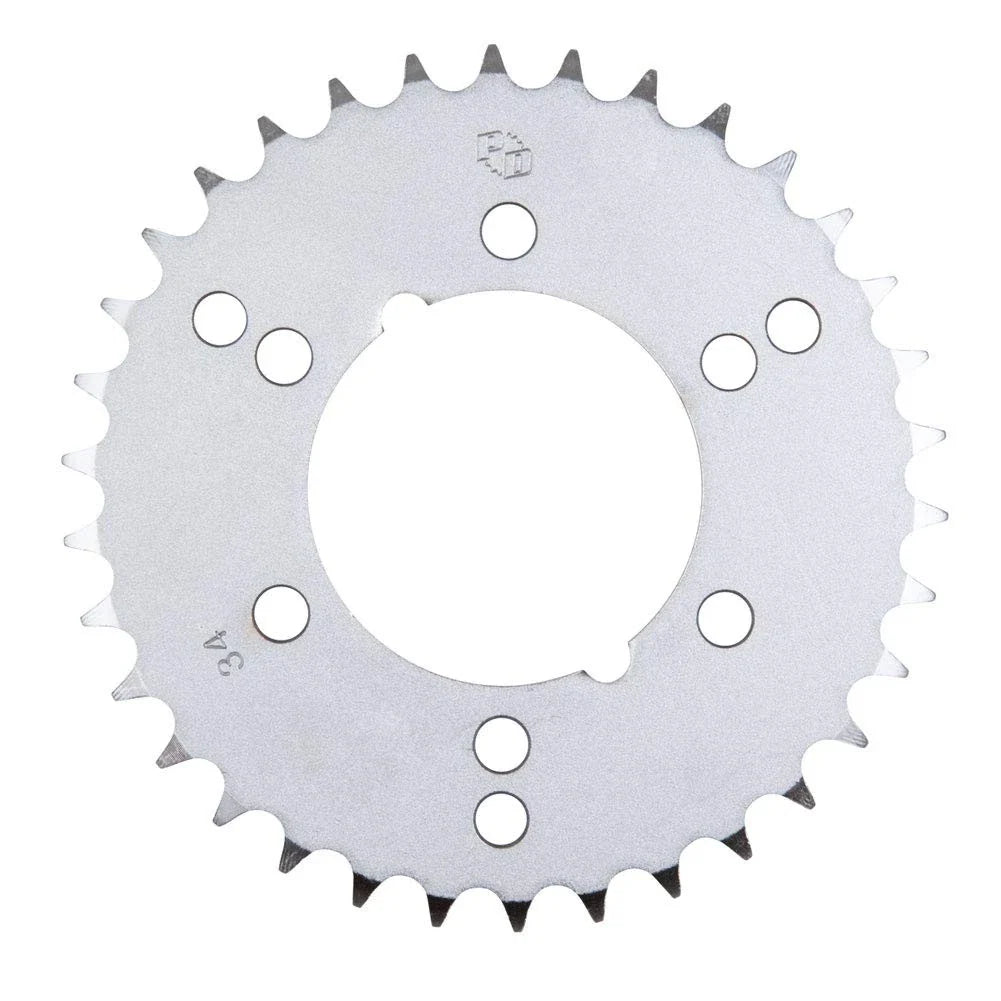 Primary Drive Rear Steel Sprocket 34 Tooth Silver For Polaris Trail Boss 325 2x4
