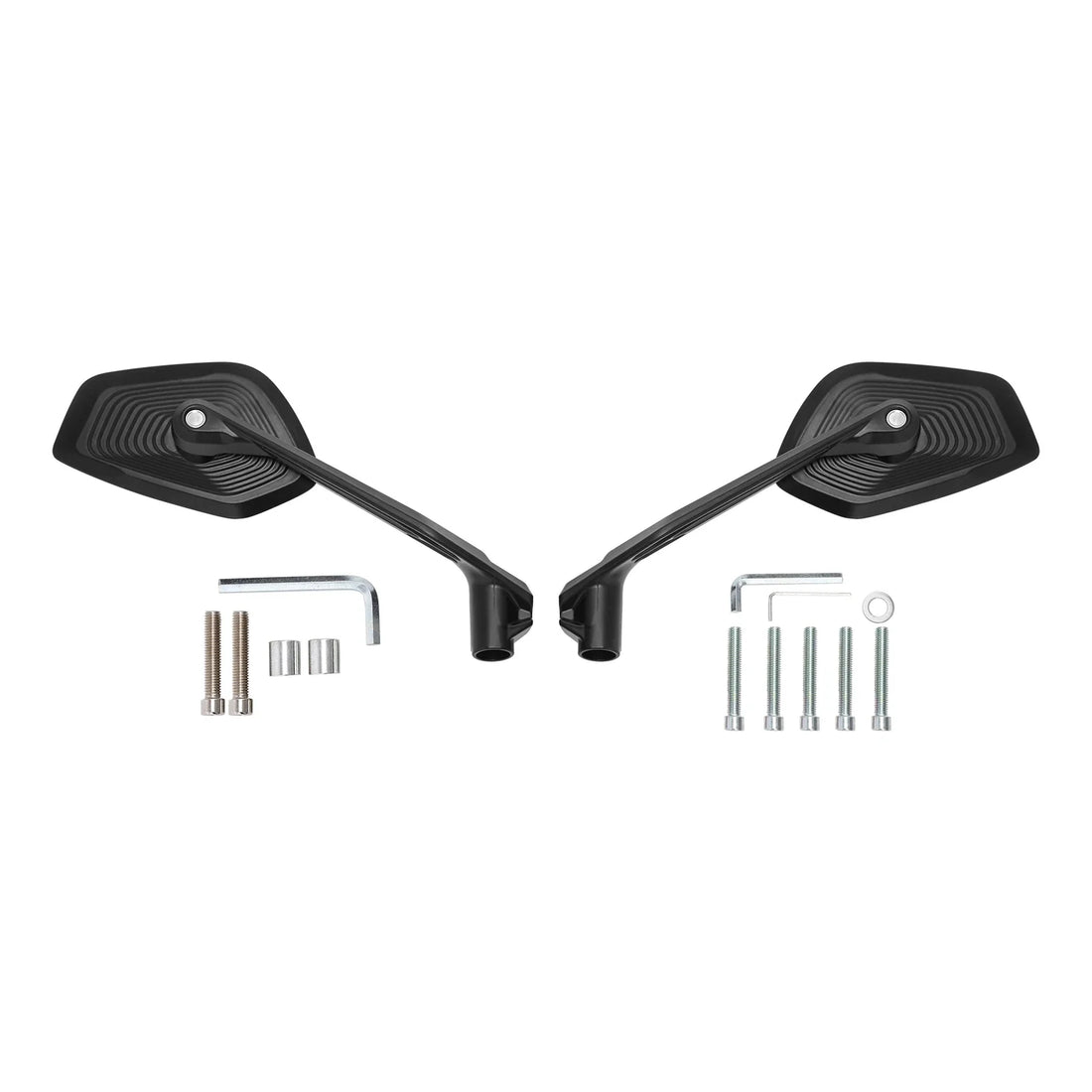 Side Rearview Mirrors Fit For BMW F650GS G650GS F700GS F800GS F800R F900XR G310R