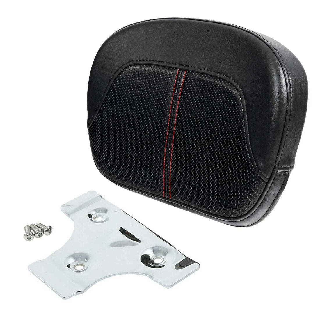 For Harley Touring Road Street Glide Passenger Backrest Pad 1994-2023