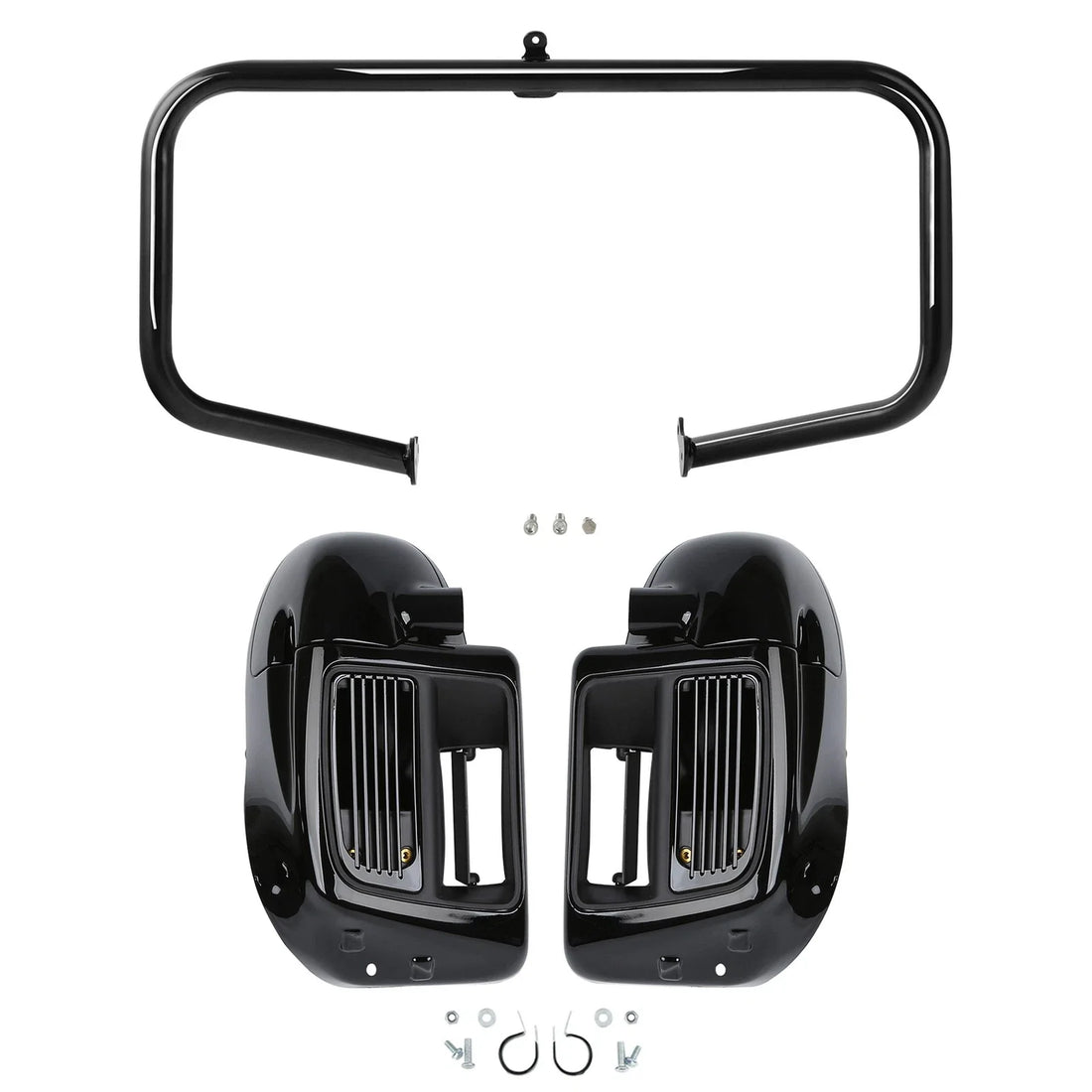 Lower Vented Fairings Water-Cooled Engine Guard Fit For Harley Road Glide 14-24