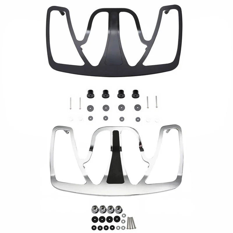Black/Chrome Trunk Top Luggage Rack Fit For Honda Goldwing 1800 GL1800 2001-2017