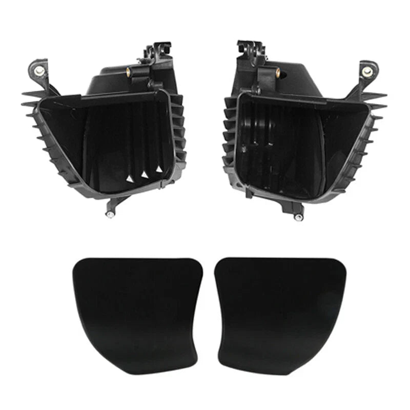 Black Fairings Storage Glove Boxes & Doors Fit For Harley Road Glide 2015-2024