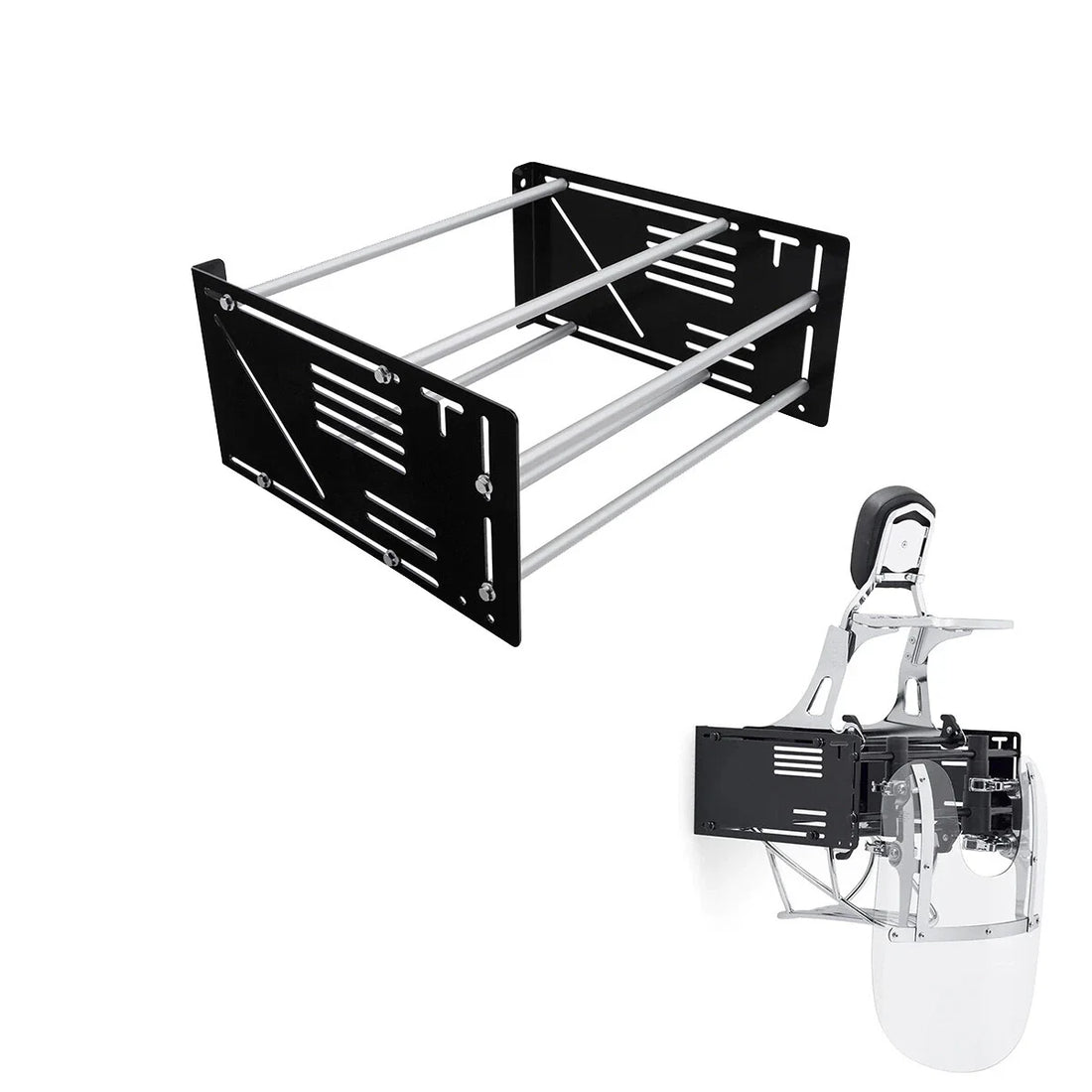 Wall Mount Storage Rack Fit For Harley Touring Road Electra Street Glide New