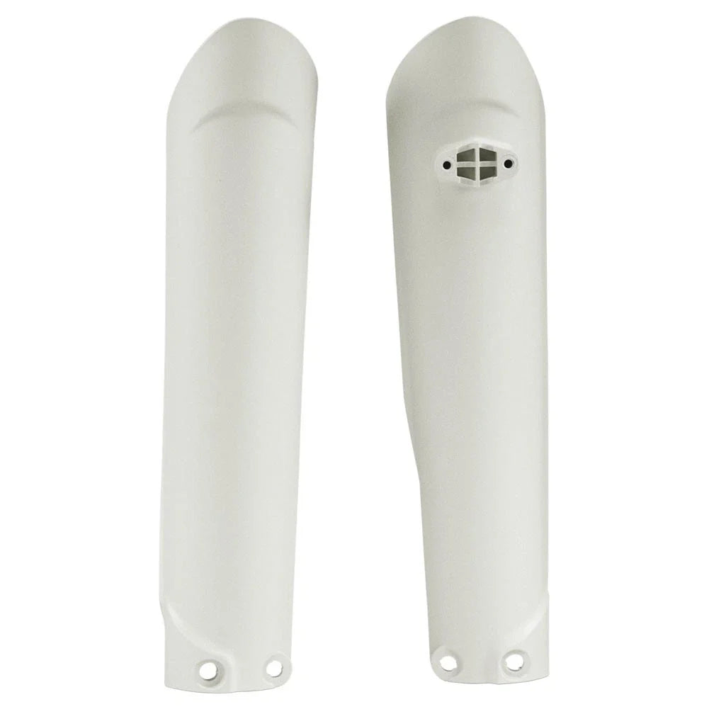 Acerbis Lower Fork Cover Set 15 White For GASGAS EX 300(Fuel Injected) 2021-2023