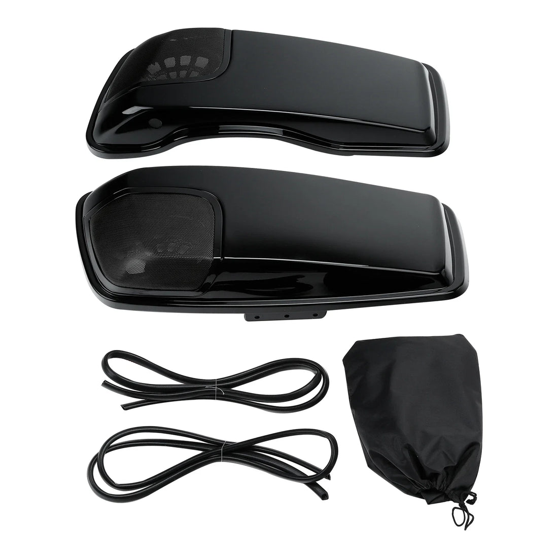 Saddlebag Lids Speaker Cutouts Fit For Harley Touring Road Street Glide 14-24 23