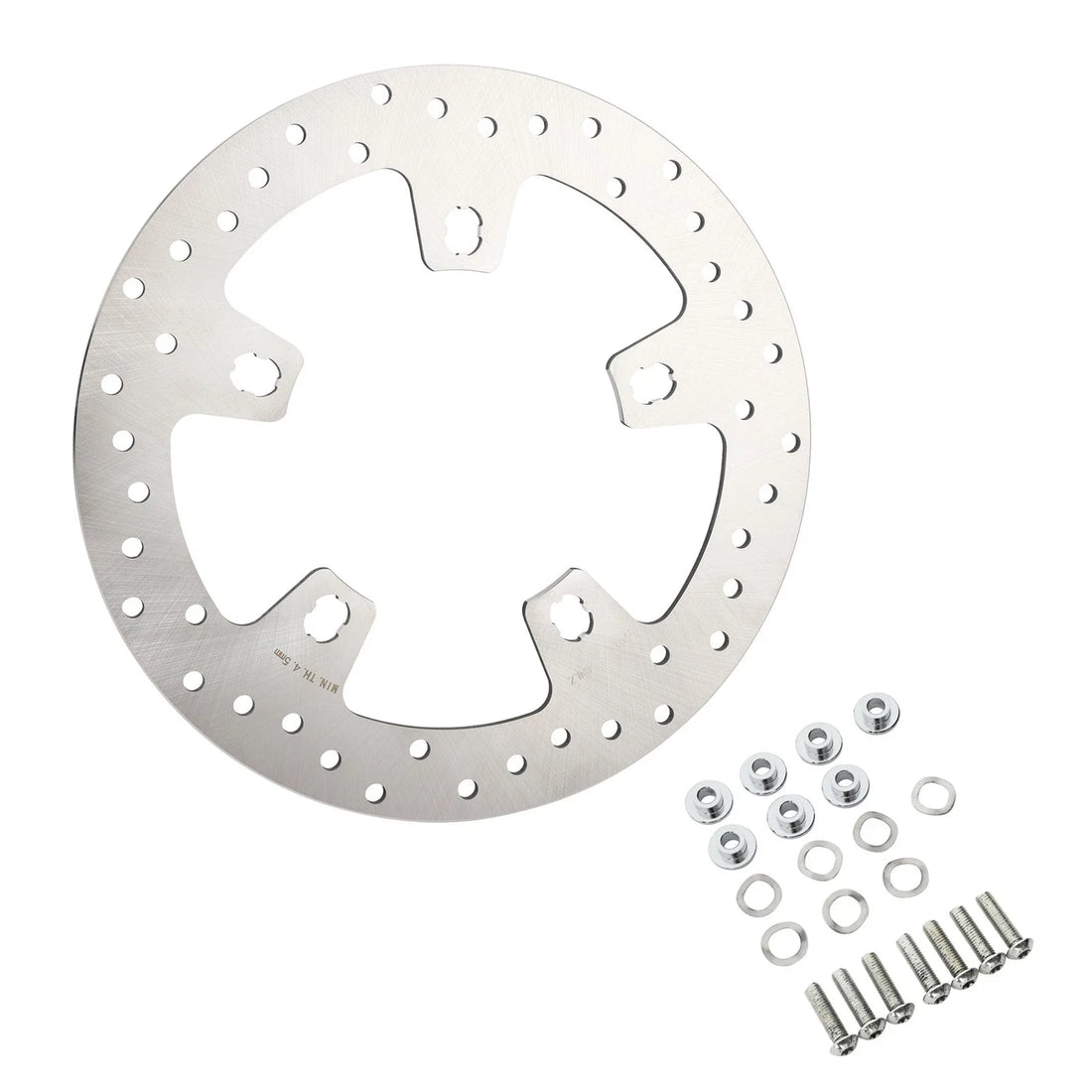 11.8" Front Brake Rotor Disc Bolts Fit For Harley Street Electra Glide 2014-2024