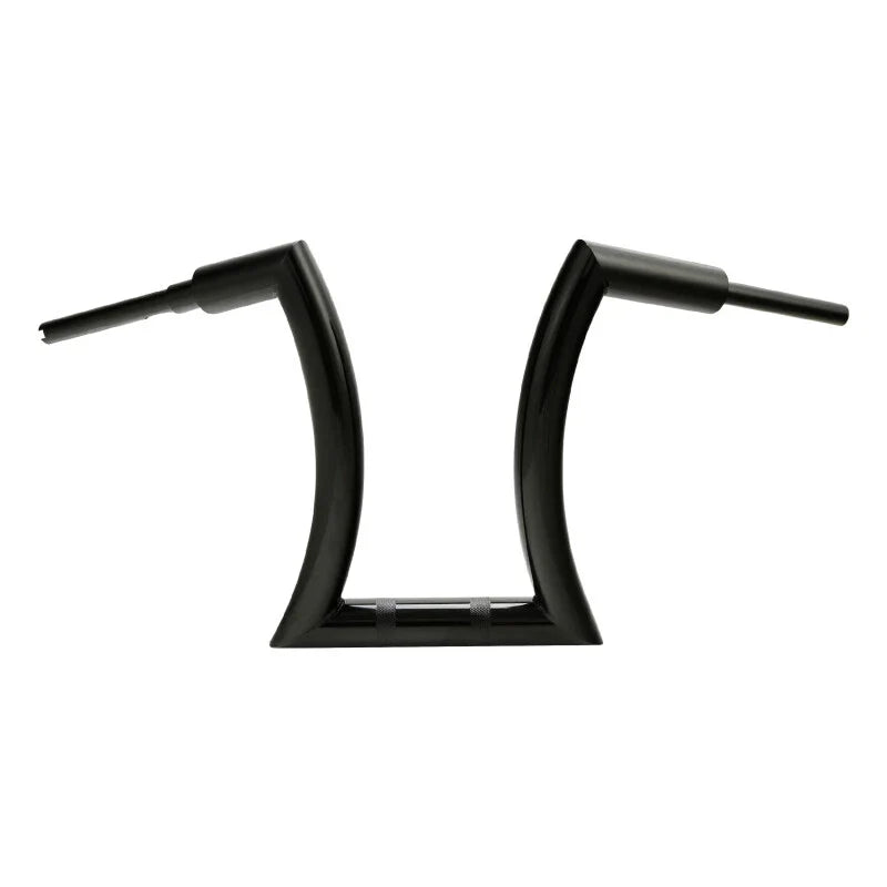 Black 16" Rise 2'' Hanger HandleBar Fit For Harley Sportster Iron 883
