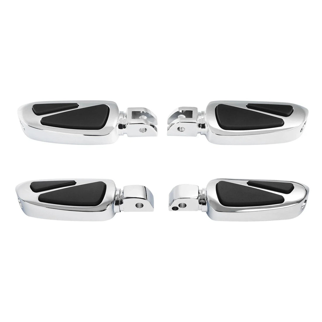 Chrome Driver & Passenger Footpegs Pegs Fit For Harley Softail Fat Boy 2018-2025