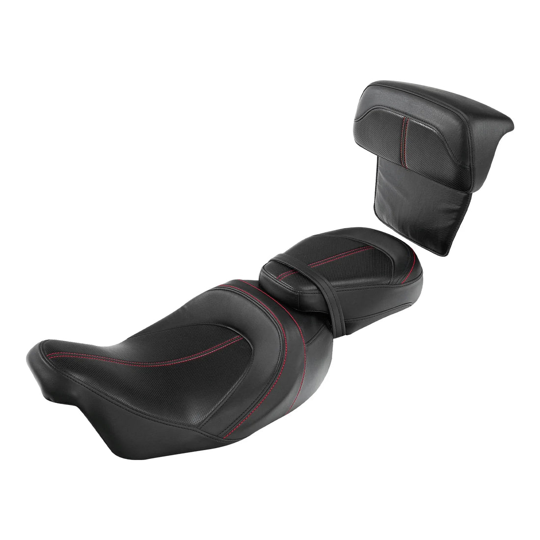 Rider & Passenger Seats Backrest Fit For Harley Touring Road Glide 2014-2023