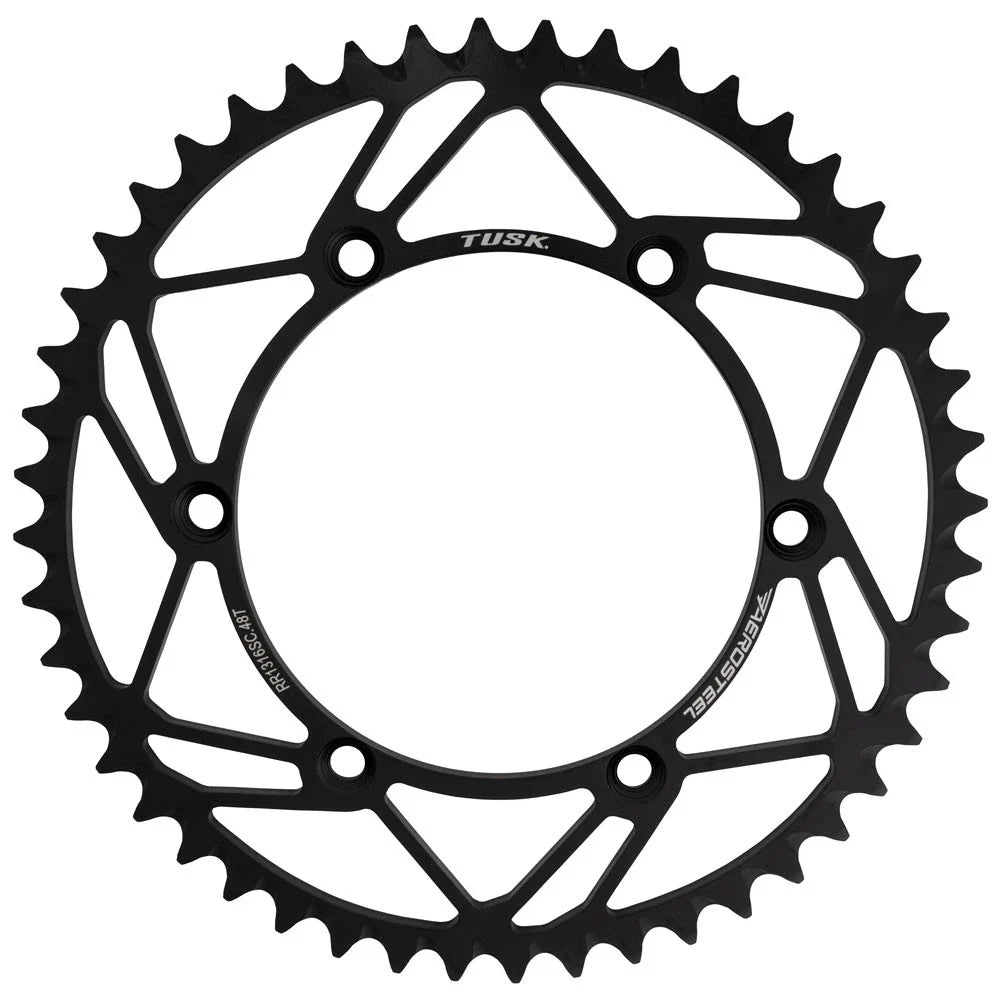 Tusk AeroSteel Rear Sprocket 48 Tooth For Suzuki RMZ250 2004-2006